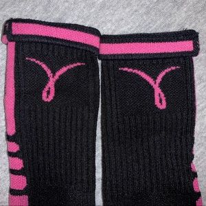 Pink Ribbon Nike Elite Socks